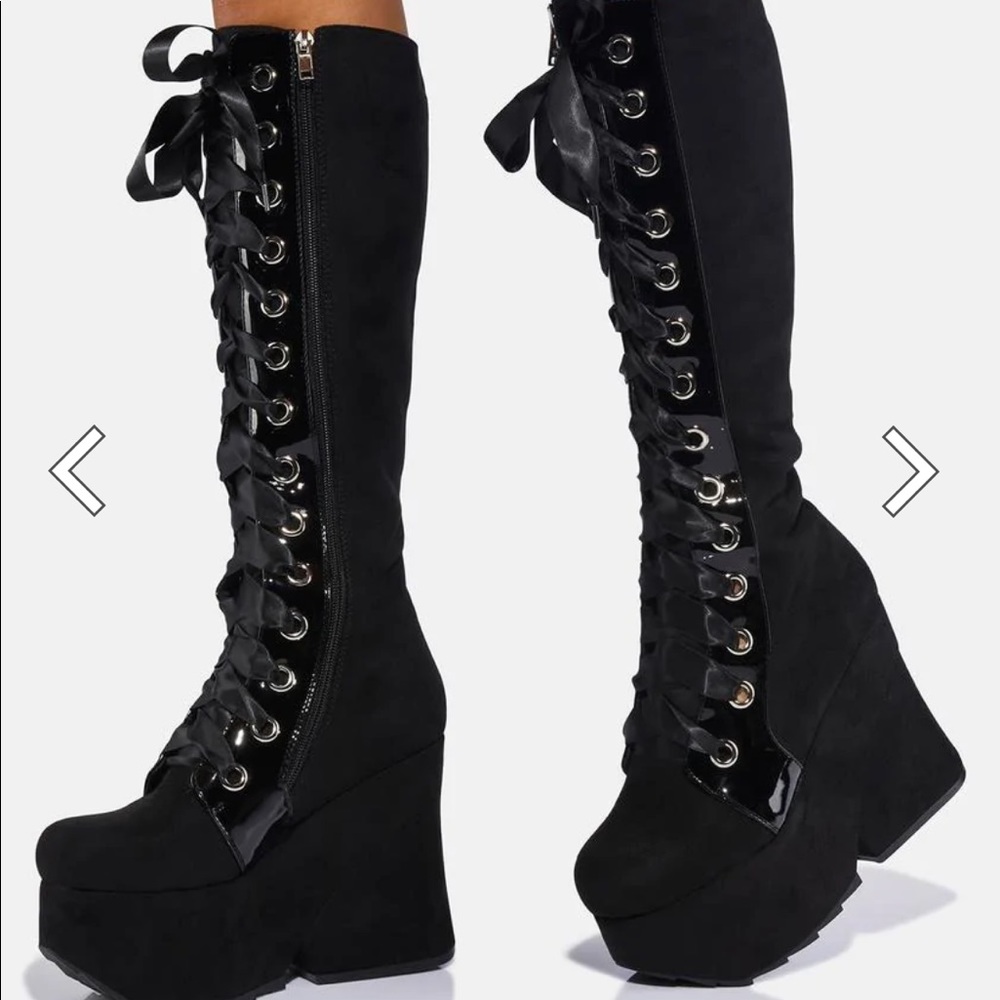 Dolls Kill Knee High Boots